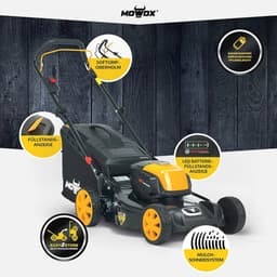 Accu grasmaaier met lithium-accu 41 cm en ruimtebesparing voor tuinen tot 400 m² — thumbnail 2