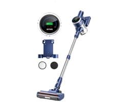 Steelstofzuiger Draadloos - Steelstofzuiger - Stofzuiger - Steelstofzuiger Snoerloos - Krachtige Zuigkracht - 1L stofbak - 400W - 33000PA - voor huisdieren en huishoudelijke apparaten