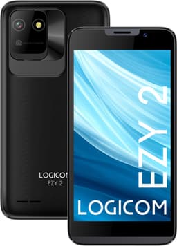 Logicom - Ezy 2 - Smartphone - 4G - 2GB QuadCore - 16GB - Android 14 GO - 5 Inch - Zwart - dual sim — thumbnail 1