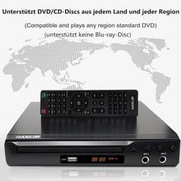 DVD Speler met HDMI - Blu Ray Spelers - Externe DVVD Speler - — thumbnail 4