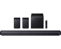Samsung HW-Q930F - Soundbar - Zwart - Draadloos Actieve subwoofer - Audio Return Channel (ARC) - Bluetooth 5.3 - Wifi - Bedraad en draadloos