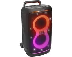 JBL Partybox 520 - Draadloze Bluetooth Party Speaker - Op Wielen - Uitschuifbare Hangreep - LED verlichting - 15 uur - Spatwaterdicht – Zwart
