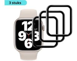 MY PROTECT - 3x Screenprotector Geschikt Voor Apple Watch Series 10 42mm - Transparant