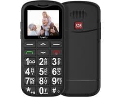 Senioren Mobiele Telefoon 4g - Senioren GSM -Zwart