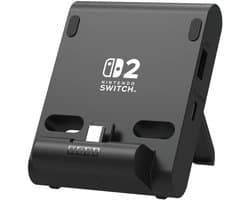 Hori Nintendo Switch 2 Standaard - Dual USB Playstand - Zwart