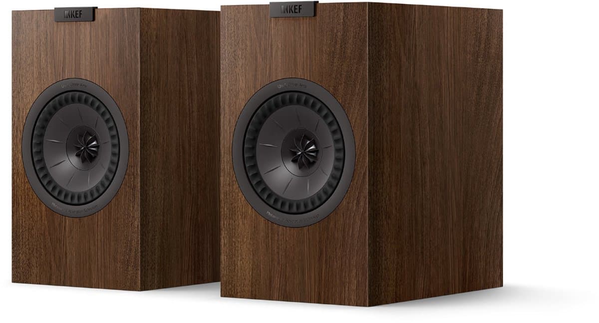 Kef Q1 Meta noten boekenplank luidspreker, prijs per stuk, afname per paar — afbeelding 1