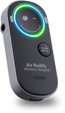 Caliber Airbuddy Pro Bluetooth Receiver & Bluetooth Transmitter - 2 in 1 - Gebruik je eigen draadloze koptelefoon in het vliegtuig - Bluetooth Ontvanger & Bluetooth Zender (PMR206BT) — thumbnail 1