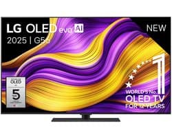 LG G5 OLED55G56LS - 55 inch - 4K OLED Evo Max - 2025 - Smart TV