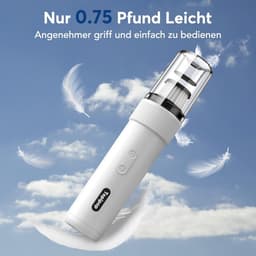 Kruimeldief Draadloos - Auto Stofzuiger - Handstofzuiger - Wit — thumbnail 3