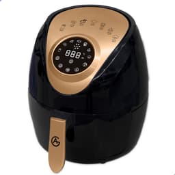 AG5200 Airfryer - Zwart - Compact - tot 4 Personen - 4 Liter - Anti-aanbak - Uitneembare Bak - Vaatwasserbestendig - Met Receptenboek - Stil- Snelkooktechnologie - — thumbnail 16