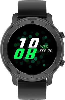 Belesy® LOVE -  Smartwatch Dames - Smartwatch Heren - Horloge - Stappenteller - Full Circle – Diverse Wijzerplaten - Bloeddruk - Mutli sport - Siliconen - Zwart — thumbnail 2