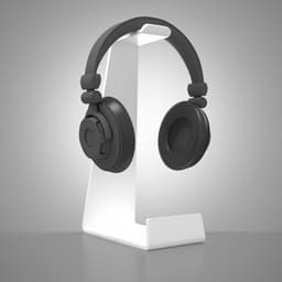 Multibrackets - Aluminium Design Standaard voor hoofdtelefoon - Koptelefoon houder wit — thumbnail 4