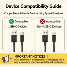 Retro Telefoonhoorn - Geschikt voor iPhone & Android - USB-C Bedrade Telefoonhoorn met Microfoon - Vintage Handset voor Bellen, Videogesprekken, Vergaderingen & Online Conferenties - Blauw — thumbnail 5