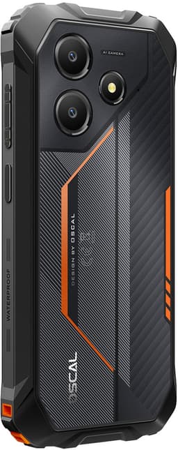 OSCAL MARINE 2 Robuuste Smartphone - 11000mAh Telefoon- 24GB RAM - 256GB ROM - Android 15 -Dual SIM - IP68 Waterdicht - Oranje — thumbnail 4