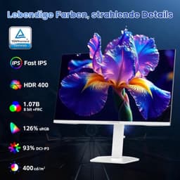Gaming Monitor 27 Inch 4K UHD 160Hz Dual Mode - IPS Paneel - HDR 400 - HDMI 2.1 DP 1.4 - Met Luidsprekers - VESA 100x100 Montage — thumbnail 1