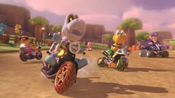 Nintendo Switch Console - Mario Kart 8 Deluxe Bundel - Blauw/Rood — thumbnail 5