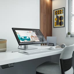 Alogic Clarity 27 Monitor met PD en fold stand (5K/65W) – Resolutie Tot 5120x2880@60Hz – 100% sRGB Kleurbereik Dekking – Tot 65W USB-C PD Stroomvoorziening - Grijs — thumbnail 4