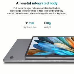 S13 Neo 2-In-1 Tablet Pc 13 Inch - 3000x2000 Aanraakscherm - Intel N150 12GB LPDDR5 512GB SSD - 878g Metaal 285x206x11mm - Windows 11 - Zilver — thumbnail 5