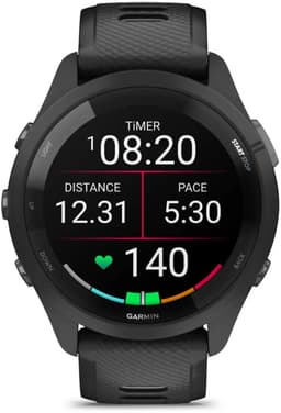 Garmin Forerunner 265 Sporthorloge – GPS – AMOLED – 46 mm – Zwart — thumbnail 1