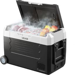 Marqs koelkast - Koelkasten - Vriescombinatie - koelvriescombinatie - Tafelmodel - 45 Liter - 2 Zones - 69x39x51 cm - Appbediening — thumbnail 1