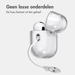 imoshion Clear Softcase voor - Hoesje geschikt voor AirPods Pro 3 - Smokey Black — thumbnail 5