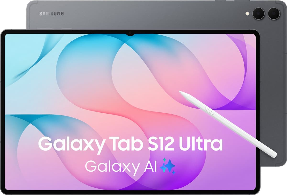 Samsung Galaxy Tab S12 Ultra - 256GB - Gray + 1 jaar extra garantie — afbeelding 1