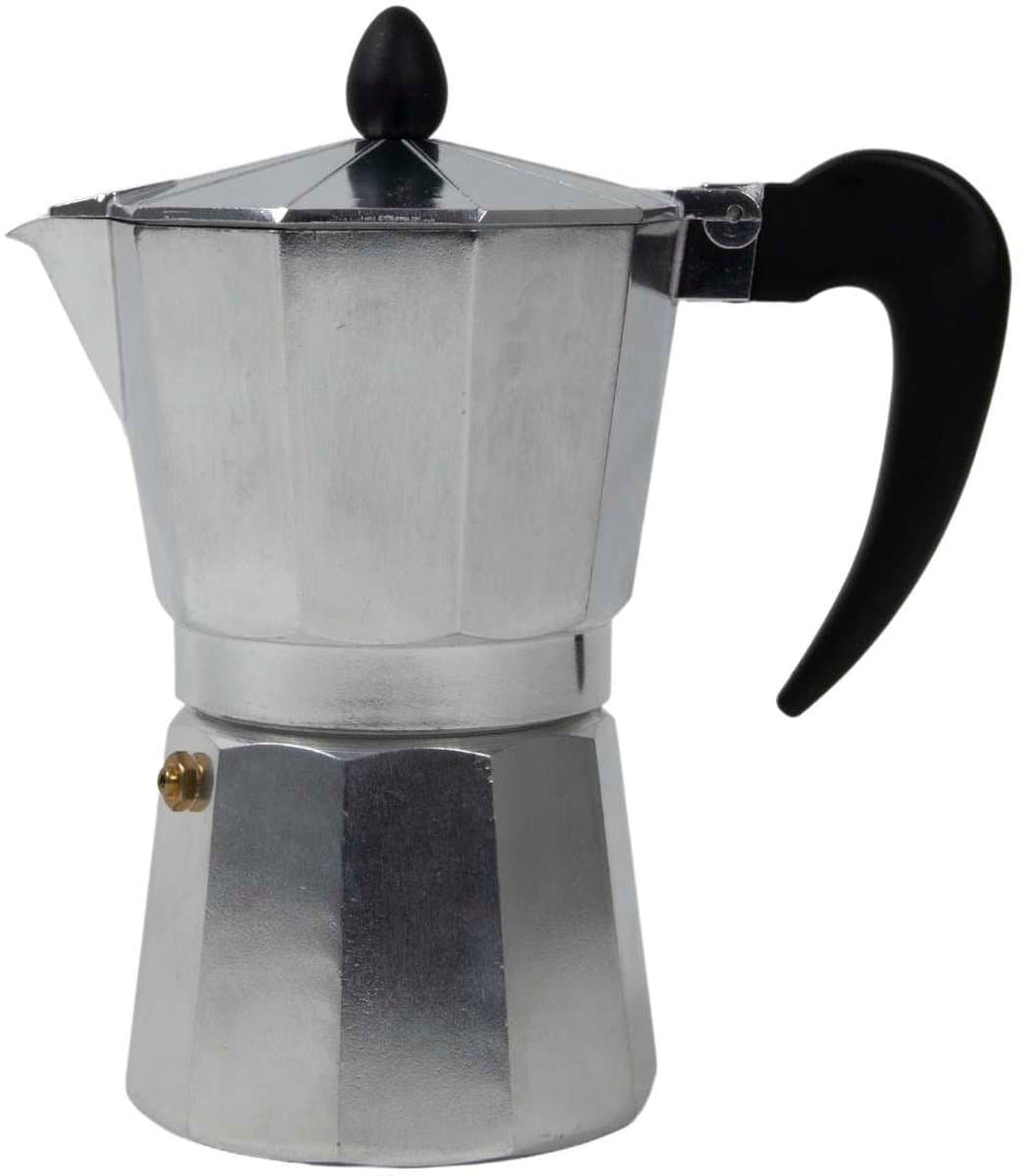Cookinglife Percolator 5-6 Kopjes - Mokkapot - Aluminium En Kunststof - Grijs/Zwart, Gas/Elektrisch/Halogeen/Keramisch - Aromatische Espresso 300 ml — afbeelding 1