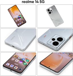 Realme 14 5G Smartphone – 8GB+256GB – 6,67" 120Hz AMOLED – 6000mAh – Mecha Silver — thumbnail 5