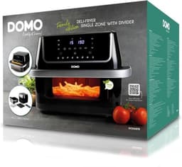 Airfryer met kijkvenster - Hete-luchtfriteuse - Gezond frituren - Flexibele capaciteit - 10 liter - Wit — thumbnail 3