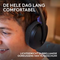 Logitech G325 LIGHTSPEED - Gaming Headset - Bluetooth 5.2 - Over-Ear - Zwart — thumbnail 5