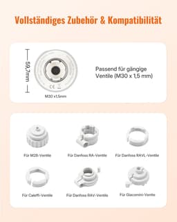 Slimme wifi-radiatorthermostaat, digitale verwarmingsthermostaat — thumbnail 2