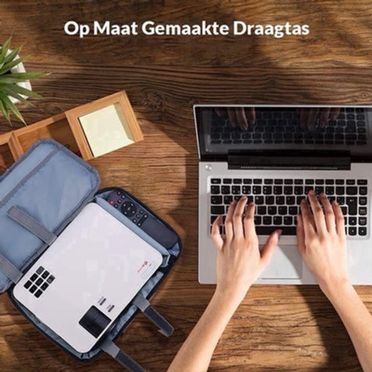 Beamer Wifi Projector - 7500 Lumen Full HD 1080p - 110 Watt Vermogen - LCD - Draagbaar - Voor Thuisbioscoop — afbeelding 1