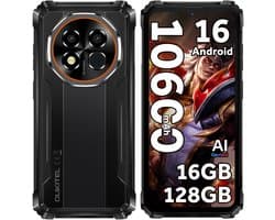 OUKITEL G6 Outdoor Smartphone 16GB RAM-128GB ROM-10600mAh batterij-6.52 inch HD-Android16-4G
