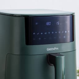 GreenPan Bistro XXL Airfryer 7.2L - Heteluchtfriteuse - PFAS-vrije antiaankleefklaag - 11 programma's - 1650W - Met spatelset - Pine Green — thumbnail 4