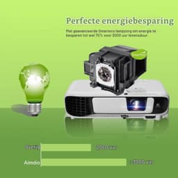 Beamer Reservelamp voor EB-X27 EB-U32 EB-S27 EB-W31 EB-W29 EB-U32 EB-U04 EB-W04 EH-TW5350 EH-TW5300 EH-TW5210 EB-S04 EB-S31 EB-955WH EB-X31 EB-X04 EB-W32 Projector lamp — thumbnail 3