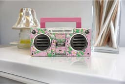 GPO BRONXPINK - Draagbare bluetooth speaker Bronx, jaren '80, roze — thumbnail 3