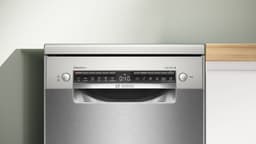 Bosch SPS4EMI17E - Serie 4 - Vaatwasser - Vrijstaande vaatwasser - 45cm - RVS - Home Connect - Opent de deur automatisch voor betere droogresultaten — thumbnail 4