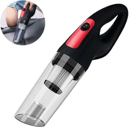 TuseRxln Auto Stofzuiger Draadloos - Handstofzuiger Auto - 120W Krachtig - Oplaadbaar - 1 Stuks - Voor Auto En Thuis Zwart — thumbnail 2