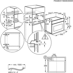 AEG KMK968000M Inbouw Combi Magnetron | 43L | 24 functies | 3000W | WiFi connectiviteit | 45 cm nis | RVS | Energielabel A — thumbnail 3