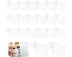 Verstelbare koelkastverdeler - Organiseer je koelkast - 10 stuk