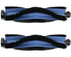 2 Stuks Haarrolborstels geschikt voor Eufy X10 Pro Omni - Stofzuiger onderdeel - Haarrolborstel - Accessoires voor veegmachines