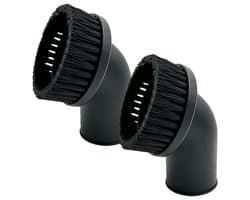 Zuigborstel - Ronde Stofborstel- Meubelborstel - 2 stuks - Universeel Stofzuigerborstels - Binnendiameter 44mm - Stofborstel - Meubelborstel - Haarlengte 25 mm - Hard Haar