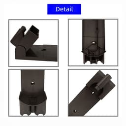 Wandbeugel Oplaadstation - Geschikt voor Dyson V7 V8 Draadloze Stofzuiger - Stofzuiger Muur Montagebeugel - Opladen Docking Station - Ophangsysteem — thumbnail 5