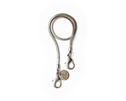 Dutchies Telefoonkoord - Telefoonketting | Zilver | Indian