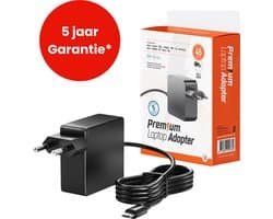 Premium USB C Laptop oplader 45W - Universeel voor alle merken laptops - USB C Kabel + adapter
