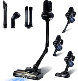 Saaf G80 Steelstofzuiger - 150W - Steelstofzuiger Draadloos - Stofzuiger Zonder Zak - 7-delige set met Buigbare Steel - 22kPa - Kruimeldief - Zwart — thumbnail 1