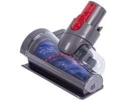 Stofzuigermondstuk - Zuigmond - Mini-turbo-borstel geschikt voor Dyson steelstofzuiger V7, V8, V10, V11, V15 - Onderdelen - Mondstuk Accessoires - voor bank, stoel, verwijdert bacteriën en alles
