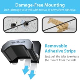 Gaming Headset Hanger met Verwijderbare Plakstrips - Eenvoudig en Beschadigingsvrij Monteren — thumbnail 3