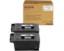 Onderhoudsdozen voor Afvalinktcartridges - Gereviseerd en Compatibel met Diverse Printermodellen (2 Pakketten)