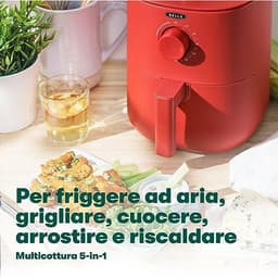 Handmatige Heteluchtfriteuse - Olievrij Frituren, Vaatwasmachinebestendig, Compact Design — thumbnail 2